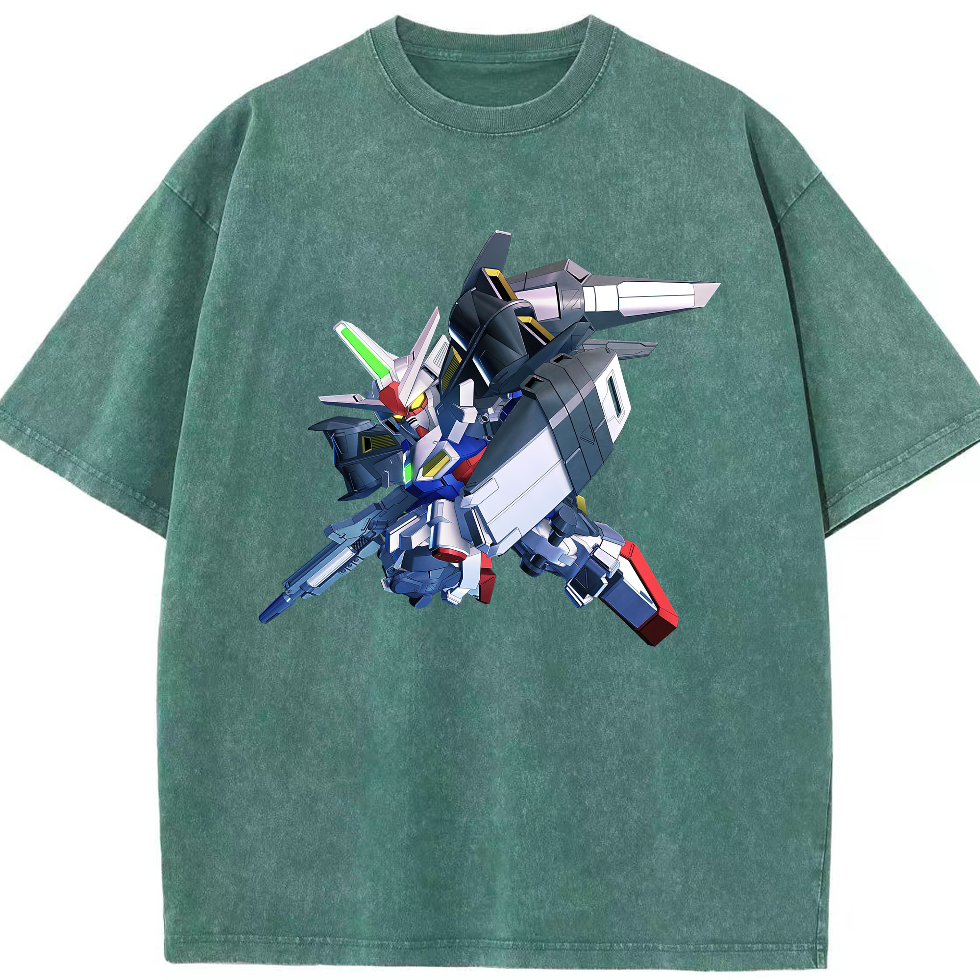 （画像用） 機動戦士ガンダム Mobile Suit Gundam 綿100% ヴィンテージ風 半袖Tシャツ（フロントプリント）